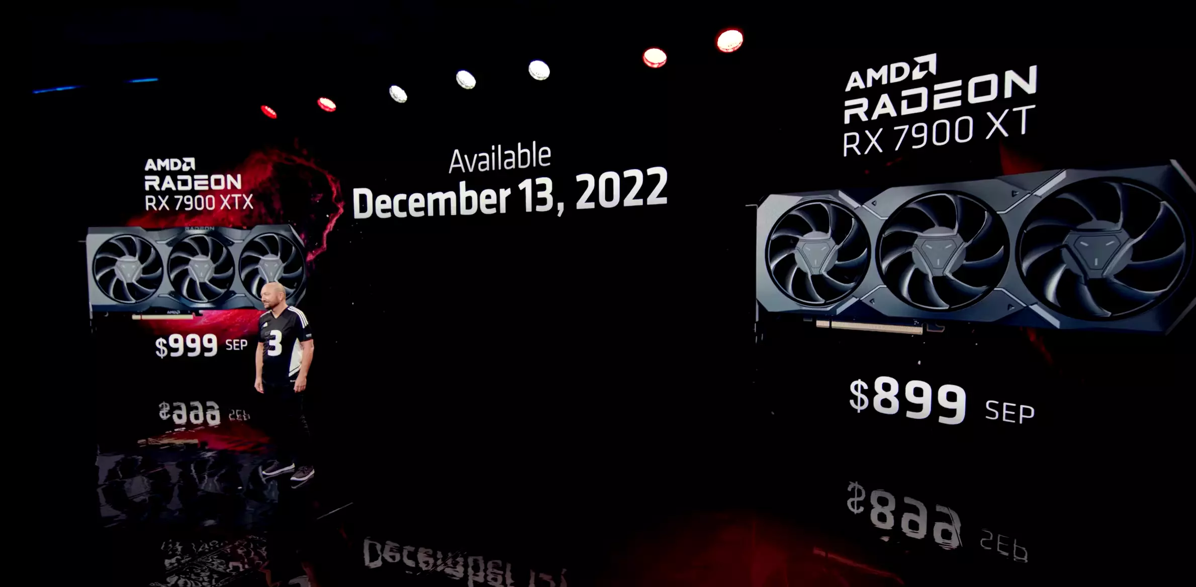 AMD GPU release event.