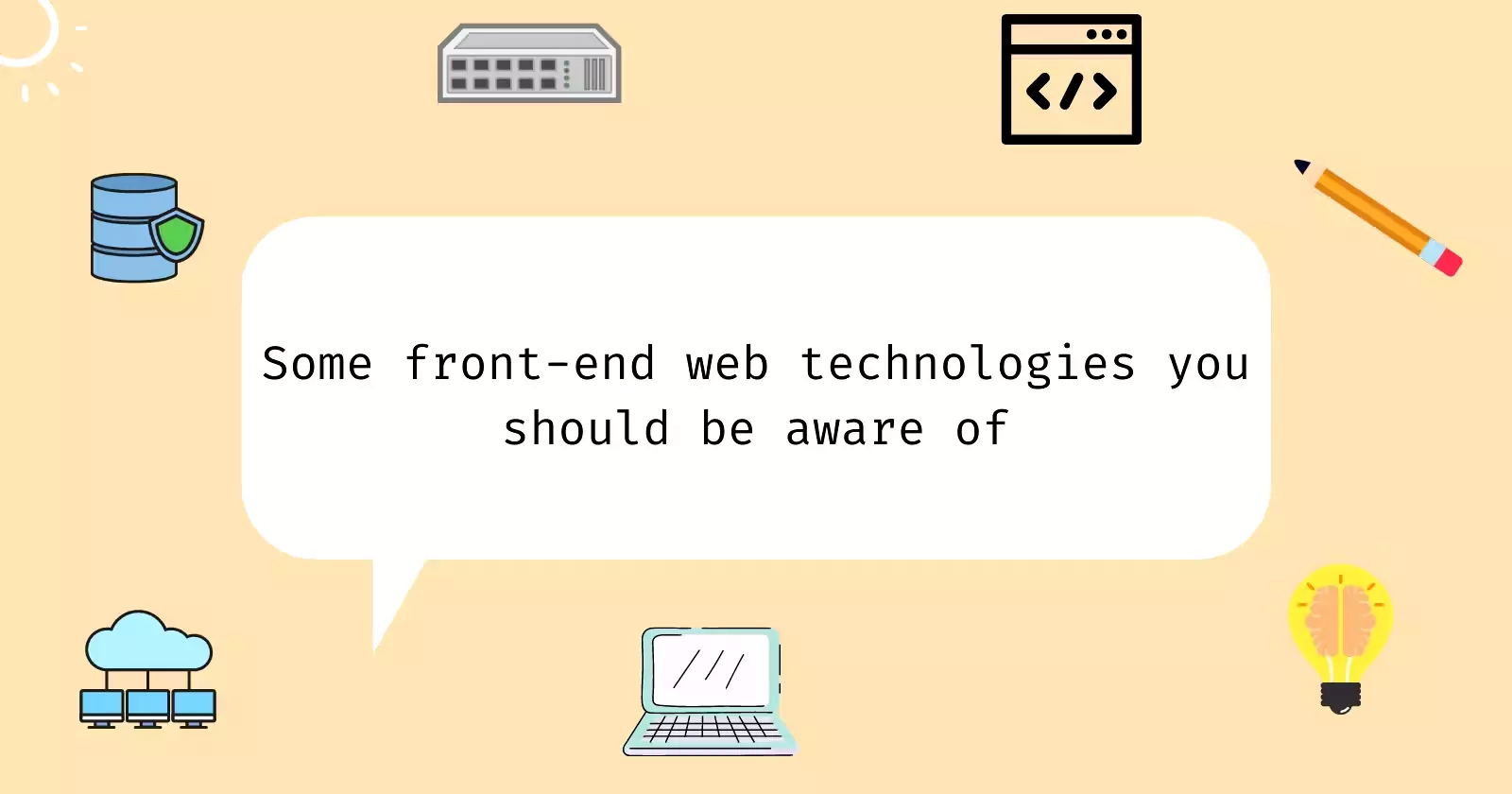 The front-end ecosystem is massive, let's see what options are available out there.
