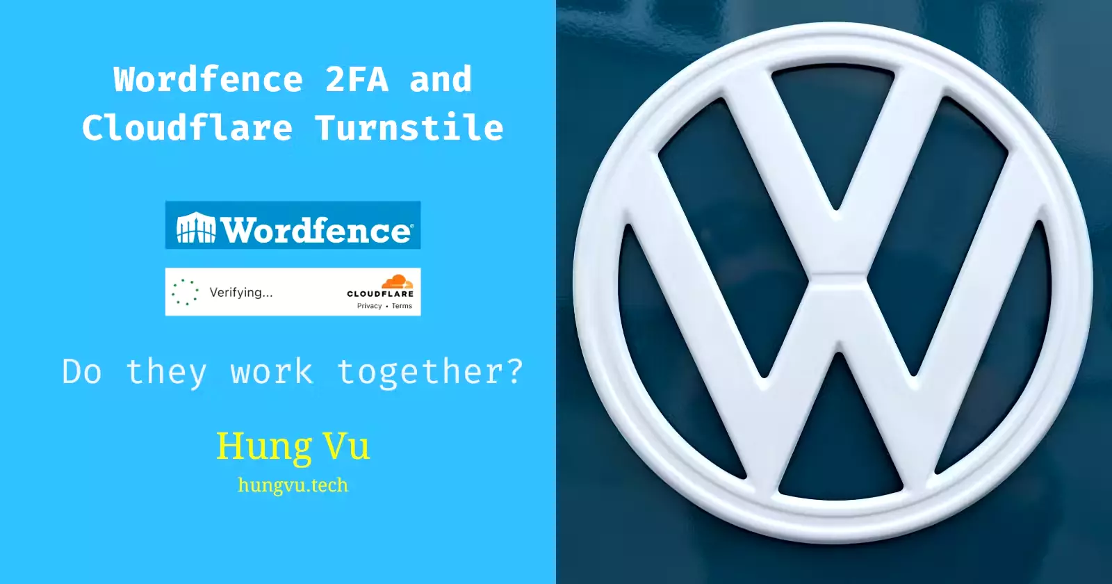Cloudflare Turnstile and Wordfence 2FA should improve WP security but at the potential cost of locking you out of the admin dashboard.