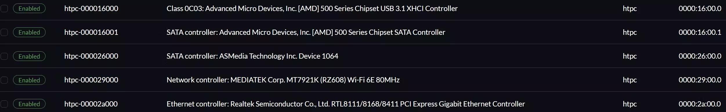 Pass through all PCIe device in IOMMU group 12.